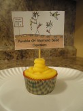 The parable of the mustard seed cupcake snack for kids for Sunday school